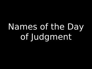 05-people on the Day of Judgment.pptx