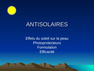 ANTISOLAIRES (2).ppt