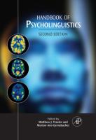 Handbook of Pscycholinguistic-Mattew J. T.pdf