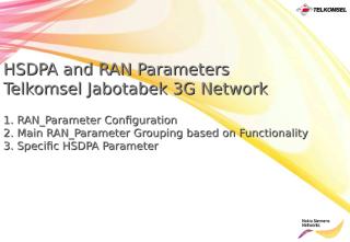 06 3G and HSDPA important parameters.ppt