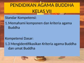 kriteria umat buddha.ppt