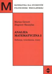 gewert, skoczylas - analiza matematyczna ii - definicje, twierdzenia, wzory.pdf