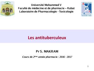 Antituberculeux 2AP semestre 2 S    makram 2016 2017.pdf