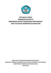Subdit Kemitraan - JUKNIS PENINGKATAN MUTU ORGANISASI   MITRA PENDIDIKAN MASYARAKAT.pdf