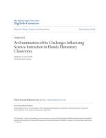An Examination of the Challenges Influencing Science Instruction.pdf